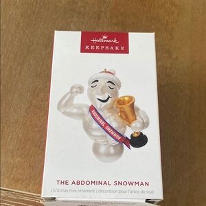 Hallmark Keepsake Christmas Ornament 2024, The Abdominal Snowman